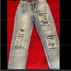 Ripped jeans